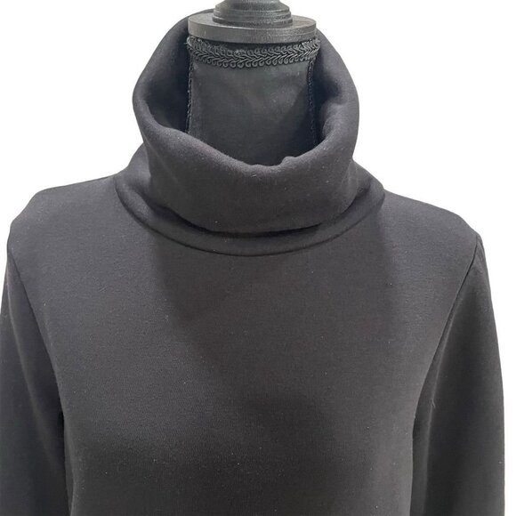 Zara Black Turtleneck Sweater Small Cozy Minimalist Normcore Streetwear Fall - Picture 6 of 8